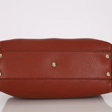 Gucci Terracotta Bamboo Mini Shopper Tote w Strap