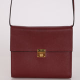 Hermès 2021 Rouge H Chevre Mysore Clic 16 GHW