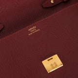 Hermès 2021 Rouge H Chevre Mysore Clic 16 GHW