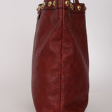 Gucci Guccissima Leather Studded Monogram Tote