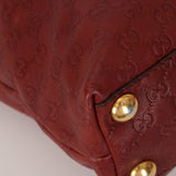 Gucci Guccissima Leather Studded Monogram Tote