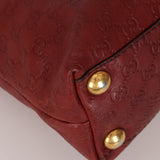 Gucci Guccissima Leather Studded Monogram Tote