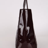 Christian Dior 2010 Wine Patent Large Lady Dior