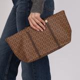 Fendi Zucchino Coated Canvas Tote