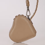 Rare Christian Dior 2007 Beige Calfskin Romantique Heart Pouch