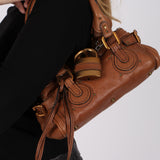 Chloe Brown Mini Paddington Bag