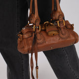 Chloe Brown Mini Paddington Bag