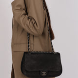 Chanel 2013 Calfskin Coco Twin Medium Flap Bag