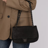 Chanel 2013 Calfskin Coco Twin Medium Flap Bag