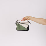 Loewe Tricolor Mini Puzzle Bag