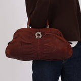 Christian Dior 2008 Buffalo Leather Karenina Top Handle