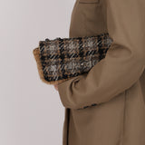 Chanel 2005 Tweed East West Flap Bag