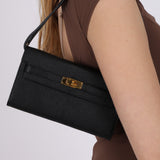 Hermès 2017 Noir Chevre Kelly Togo GHW