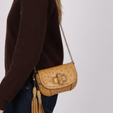 Rare Gucci Ostrich Chain 1947 Bag