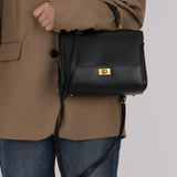 Balenciaga 2023 Small Box Leather Money Top Handle Bag