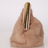 Fendi Blush Mink Small First Clutch
