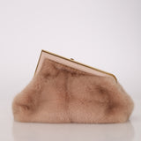 Fendi Blush Mink Small First Clutch