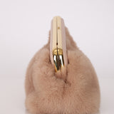 Fendi Blush Mink Small First Clutch