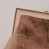 Fendi Blush Mink Small First Clutch