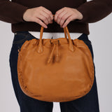 Bottega Veneta Buffalo Leather Top Handle Bucket Bag