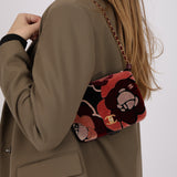 Chanel Mini Flap Paris Cosmopolite Velvet Camellia and Lambskin 2017 AGHW