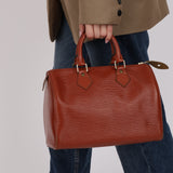 Louis Vuitton Epi Kenya Brown Speedy 25