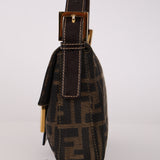 Rare Fendi Zucca Baguette Bag GHW