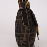 Rare Fendi Zucca Baguette Bag GHW