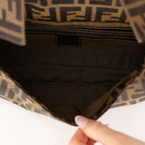 Rare Fendi Zucca Baguette Bag GHW