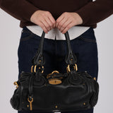 Chloe Black Medium Paddington Bag