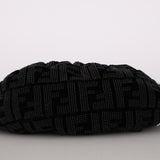 Fendi Velour Beaded Zucca Evening Bag