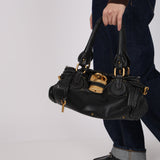 Chloe Black Medium Paddington Bag