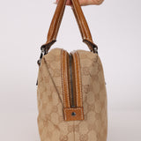 Gucci GG Canvas O-Ring Boston Bag