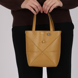 Limited Edition Loewe Qixi Festival Small Puzzle Fold Tote with Hedgehog Charms