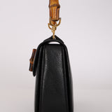 Gucci Goatskin 1947 Small Bamboo Handle Bag