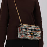 Chanel 2015 2.55 Tweed Reissue Flap 227