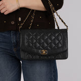 Rare Chanel 1996 Caviar Medium Diana Bag