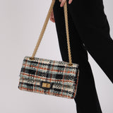 Chanel 2015 2.55 Tweed Reissue Flap 227
