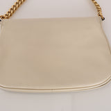 Gucci Mystic White Roxy Calfskin Blondie Chain Shoulder Flap
