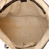 Gucci Chocolate Guccissima Bree Large Leather Dome Bag