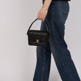 Rare Chanel 1992 Lambskin Mini Kelly 24K GP