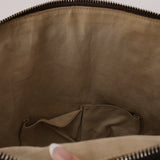 Gucci Chocolate Guccissima Bree Large Leather Dome Bag