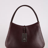 Gucci Chocolate Calfskin Small Whipstitch Bag