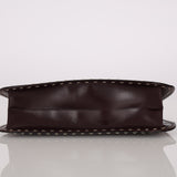 Gucci Chocolate Calfskin Small Whipstitch Bag