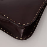 Gucci Chocolate Calfskin Small Whipstitch Bag