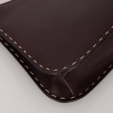 Gucci Chocolate Calfskin Small Whipstitch Bag