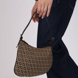 Fendi Zucchino Oyster Pochette