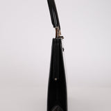 Gucci Leather Lucite Handle Frame Bag
