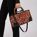 Gucci Ponyhair Bamboo Medium Shopping Tote