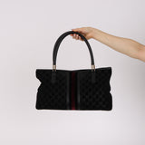 Gucci GG Suede Shopper Tote